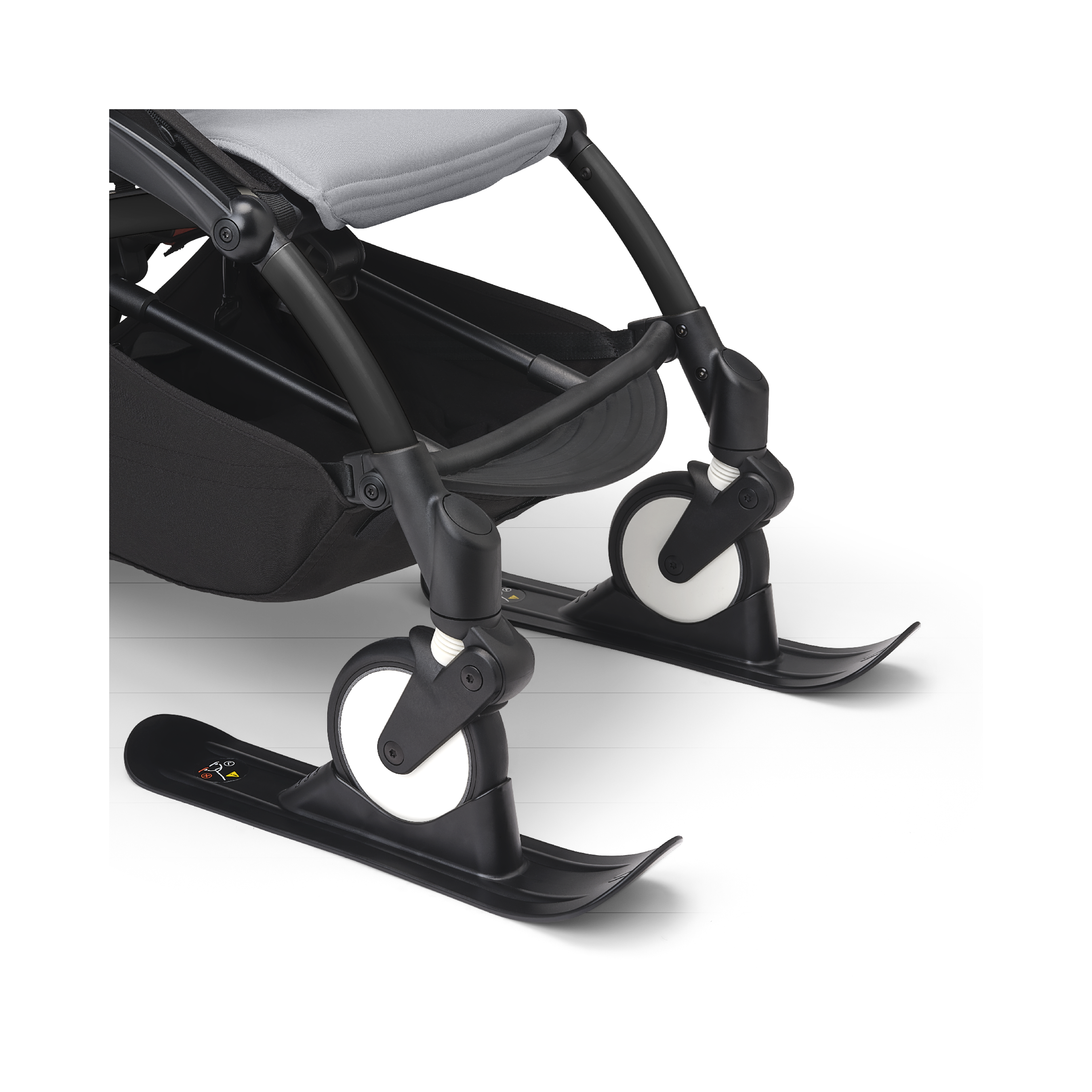 Stokke® YOYO® skidor, Svart, mainview galleribild 1